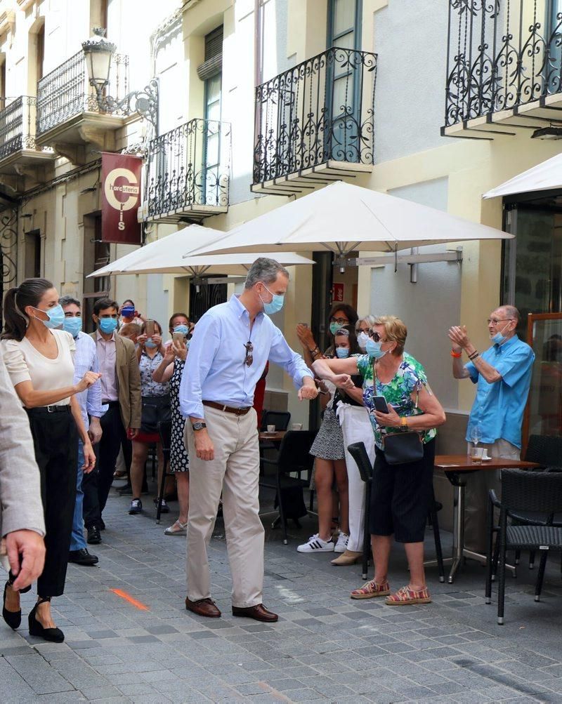 Visita de los Reyes a Jaca