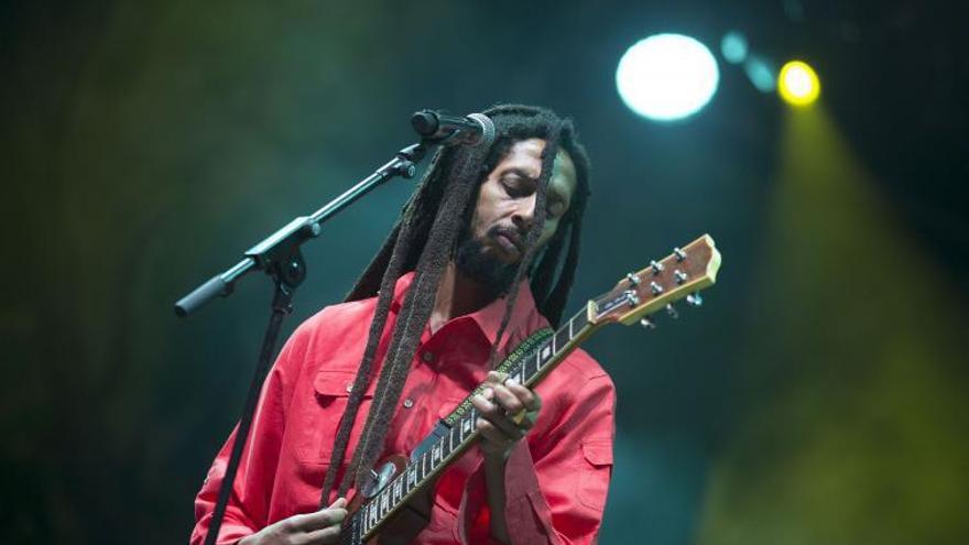 Julian Marley en el Rototom.