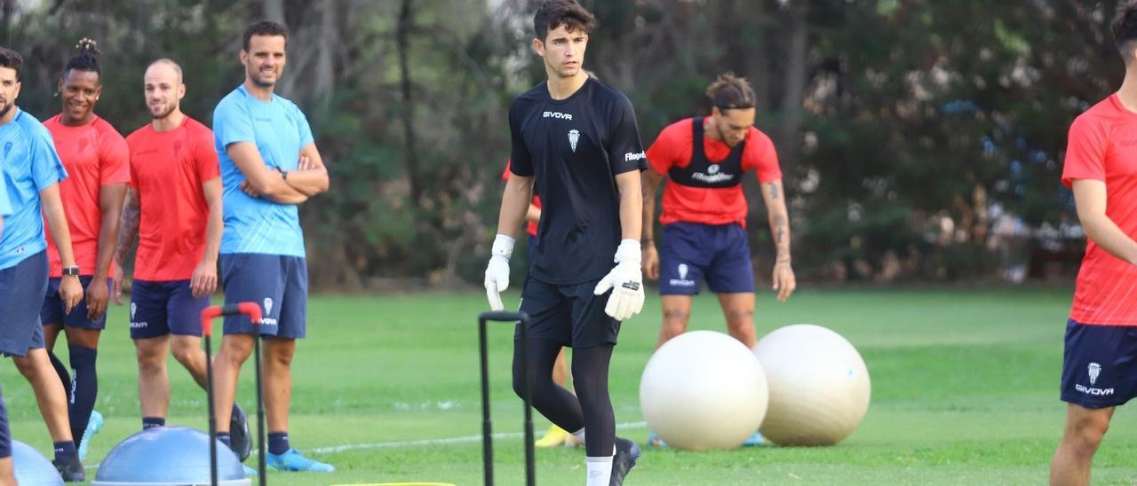 Pablo Picón, durante una sesión de trabajo en la Ciudad Deportiva.