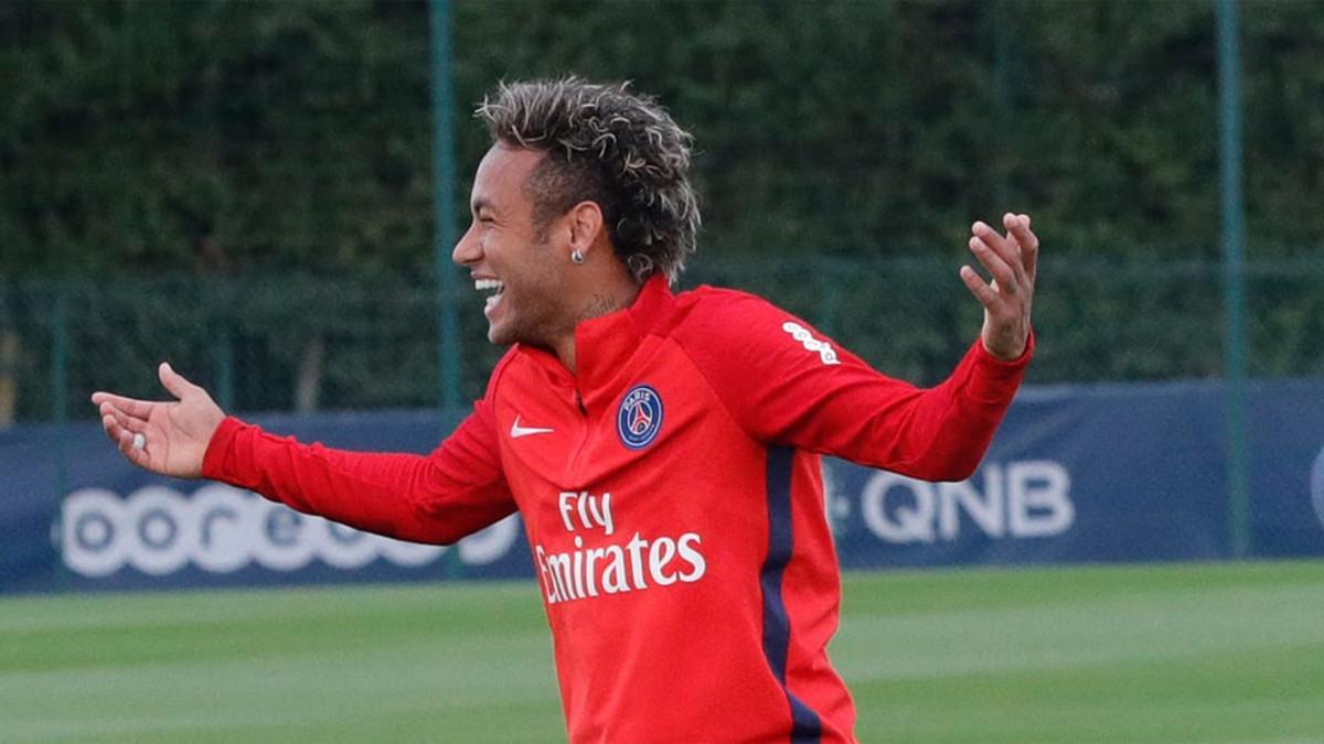 Neymar, utilizado por el PSG