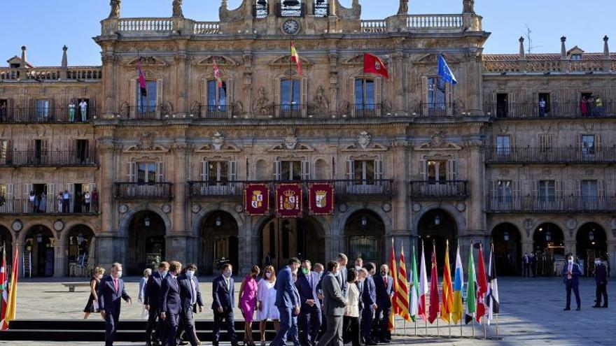 La última conferencia de presidentes se celebró el pasado julio en Salamanca. | JESÚS HELLÍN