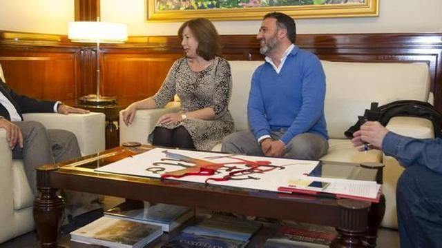 Concentración del colegio de abogados de Castelló.