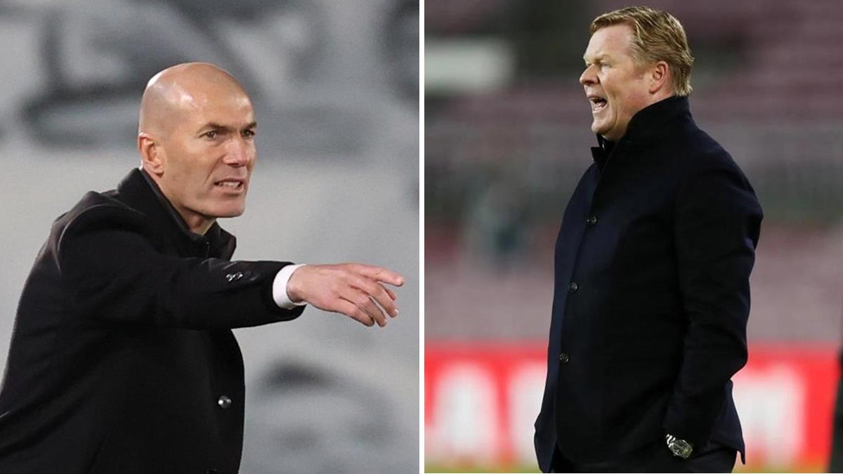 Zidane y Koeman se enfrentarán en el clásico del Di Stéfano