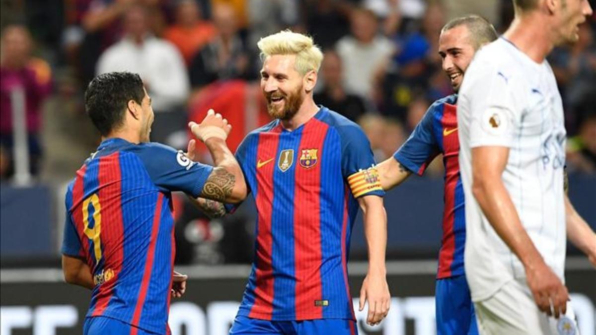 Precios para los gustos para ver a Leo Messi y Luis Suárez