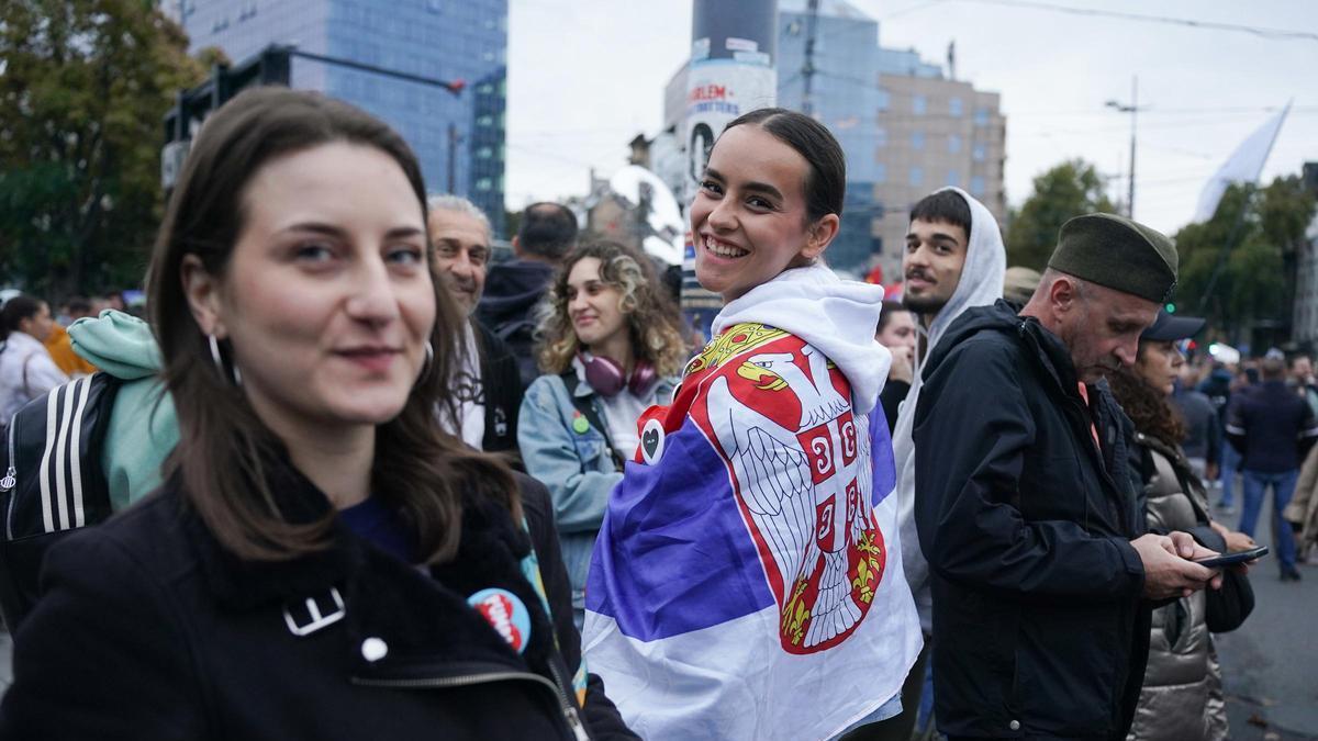 El movimiento de los estudiantes logra la victoria en las elecciones en Serbia, en un giro histórico