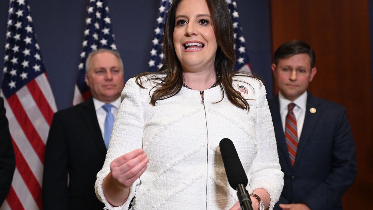 Elise Stefanik, la nueva número 3 de los republicanos en la Cámara Baja