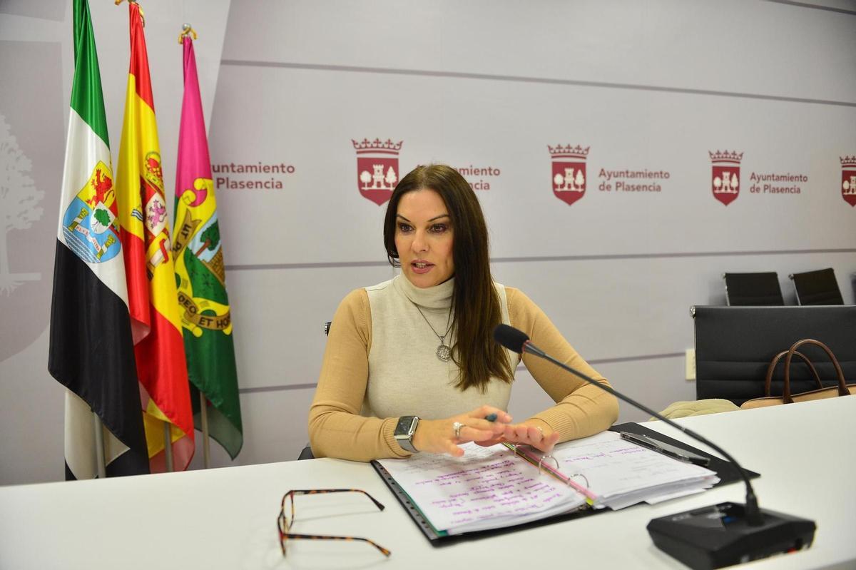 La diputada provincial del PP Mayte Díaz.