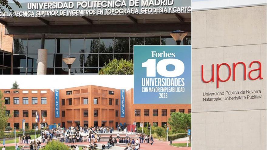 Las universidades Politécnica de Madrid, Alfonso X el Sabio y la Pública de Navarra tienen la mayor tasa de empleo entre sus alumnos, según Forbes