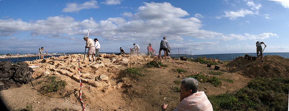 Los arqueólogos 'resucitan' el templo púnico-ibicenco de la bahía de Palma