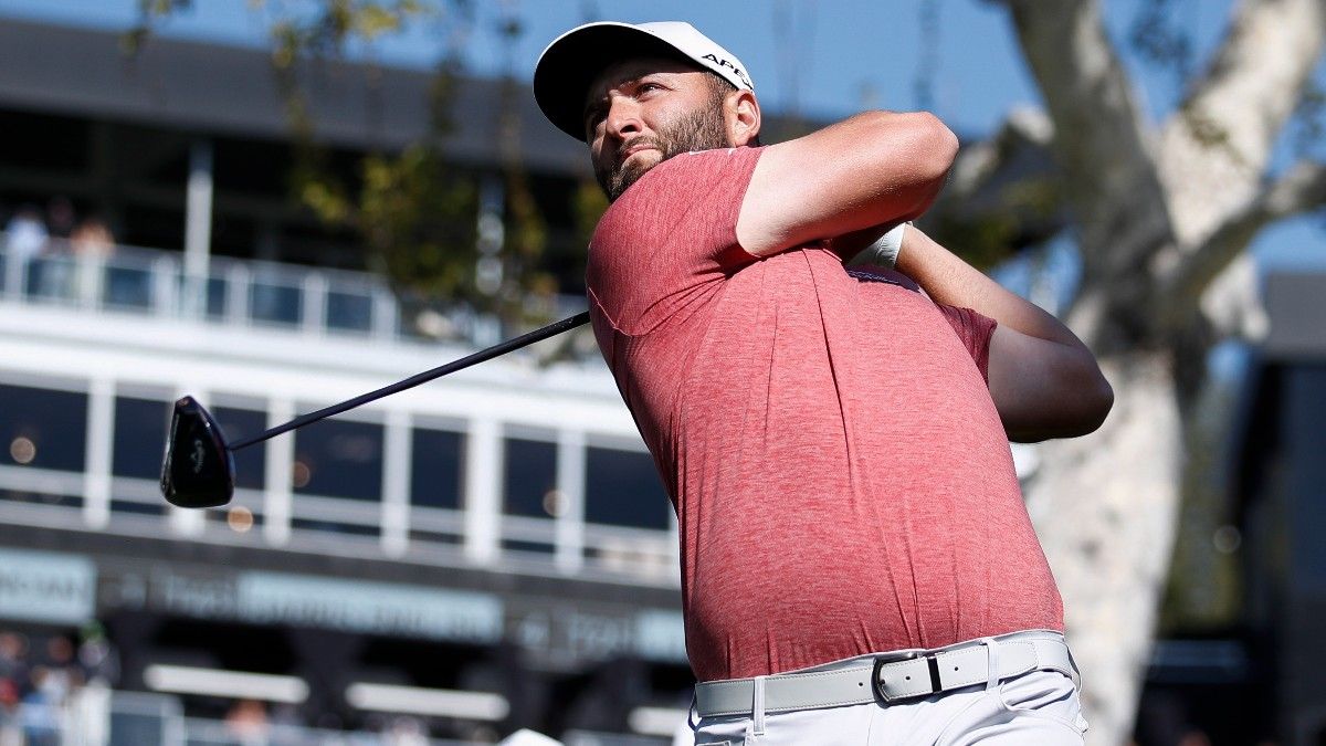 Jon Rahm, en el Genesis Invitational de Pacific Palisades