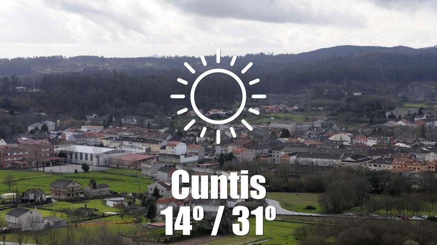 El tiempo en Cuntis: previsión meteorológica para hoy, domingo 26 de julio