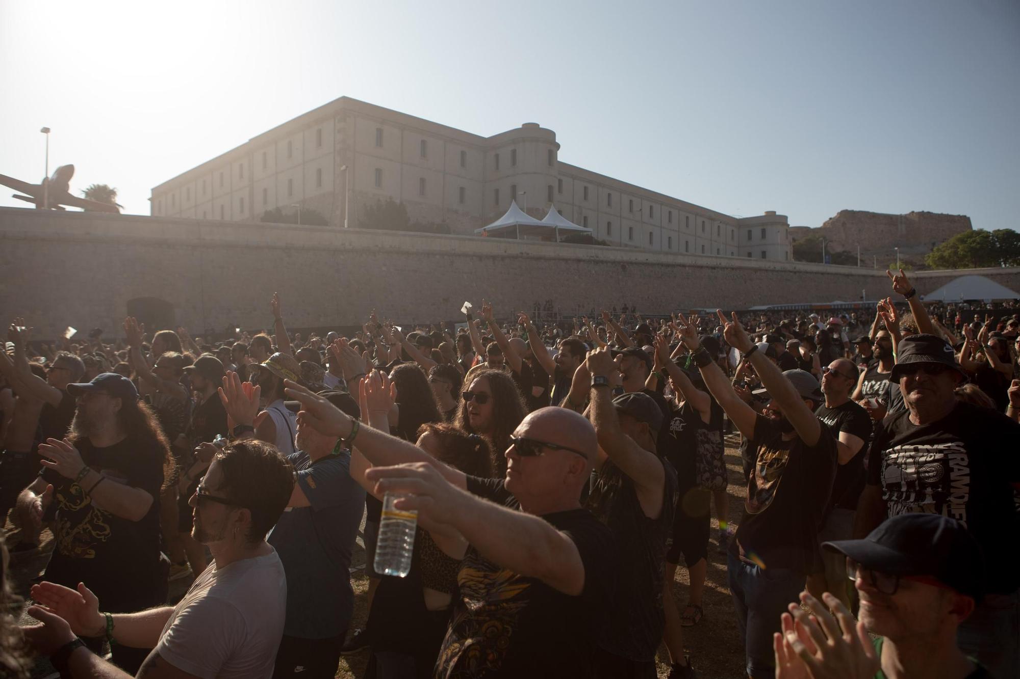 Así ha sido el ambiente en el primer día del Rock Imperium Festival 2025 en Cartagena