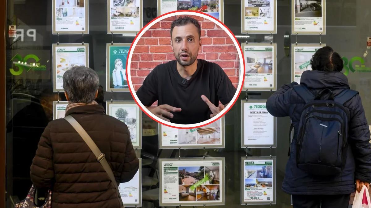 Julio Plaza, experto, analiza el mercado inmobiliario.