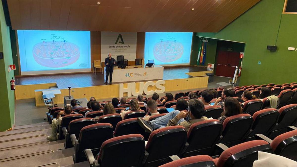 Uno de los momentos del curso sobre enfermedades coronarias