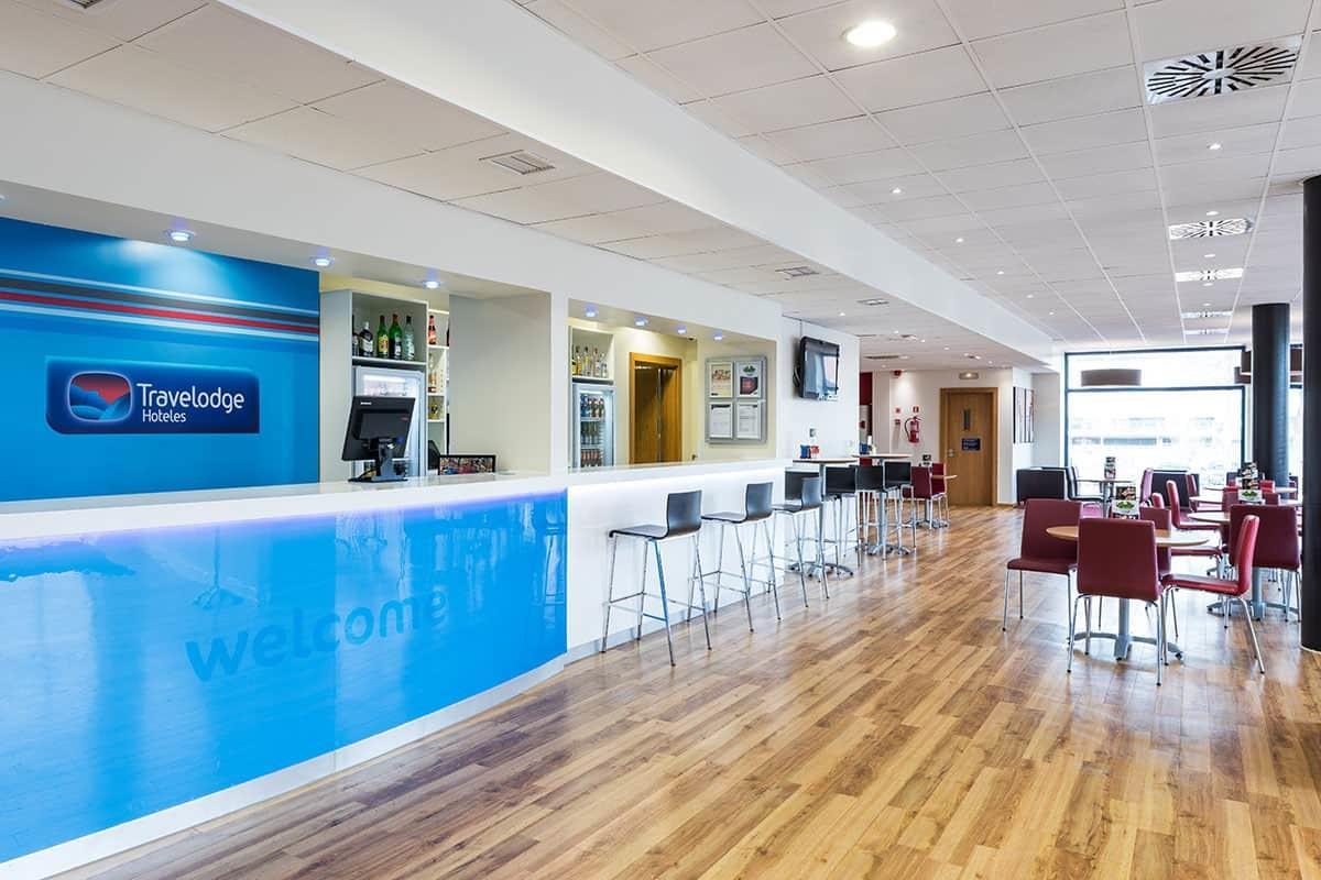 Instalaciones de un hotel de Travelodge en España.
