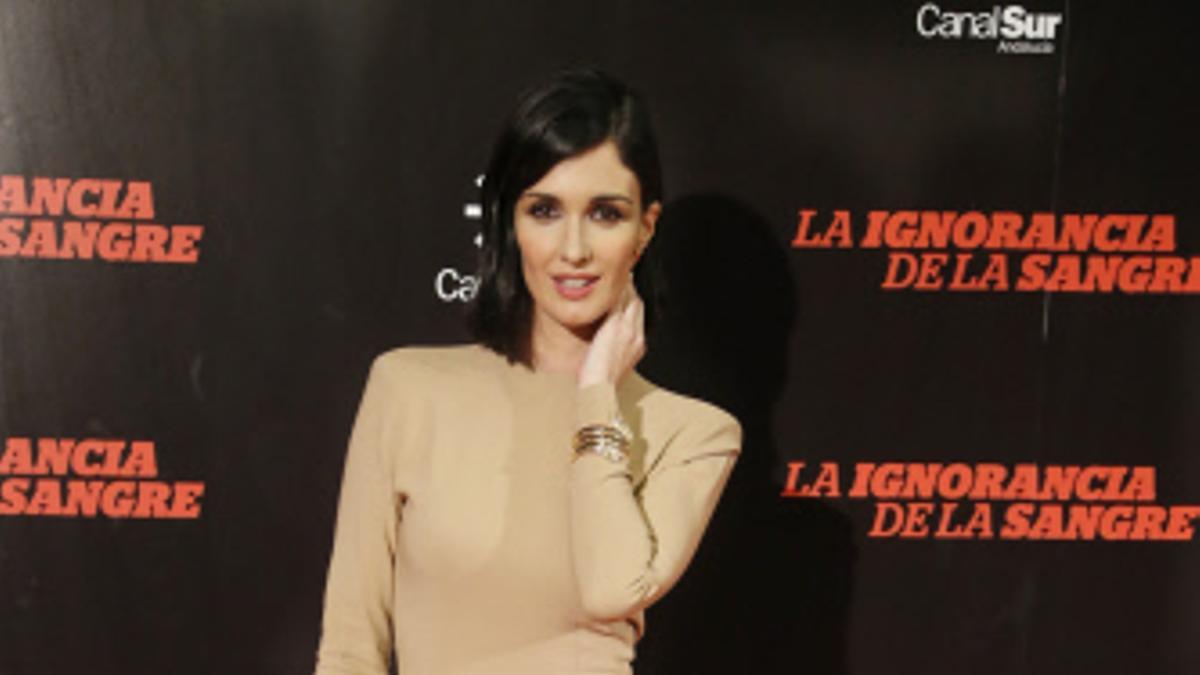 Paz Vega en el estreno de La ignorancia de la sangre