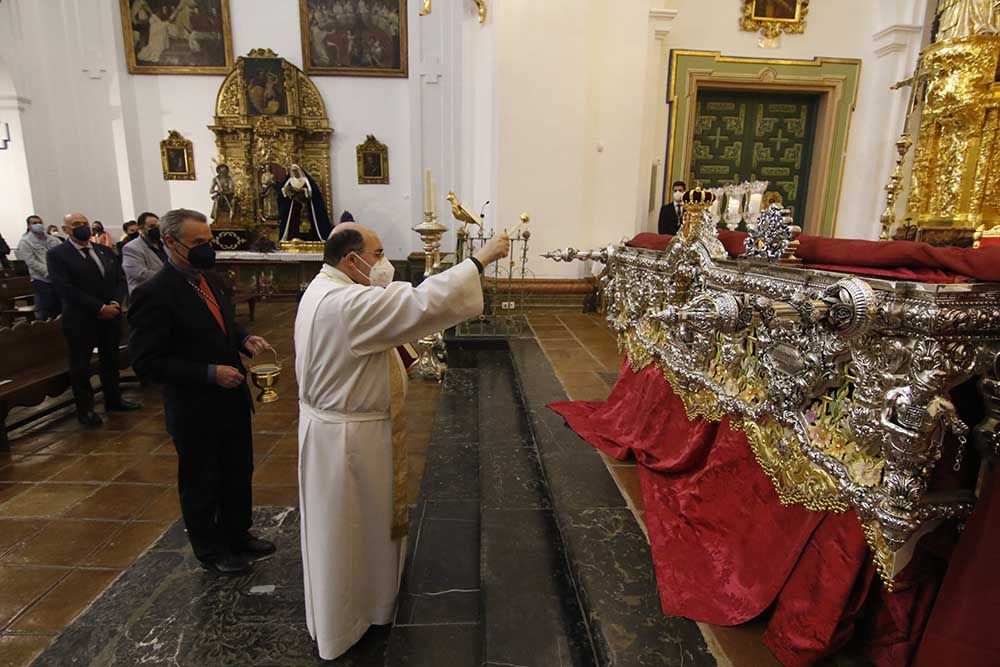 Bendición del nuevo respiradero del paso de la virgen de la Merced