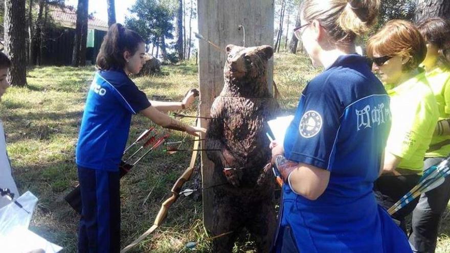 Recuento de puntuaciones tras la &quot;caza&quot; de un oso imaginario.