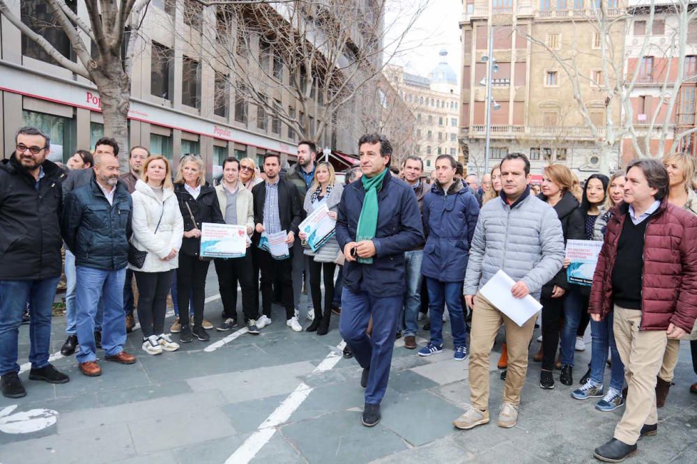 La plataforma 'Mos Movem' se moviliza contra el requisito del catalán en la sanidad pública balear