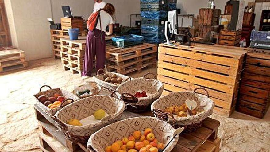 Una tienda de productos ecológicos en Cartagena.