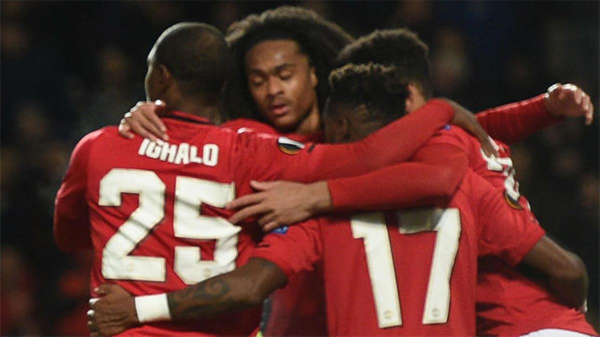 Festín del Manchester United ante el Brujas para pasar a octavos