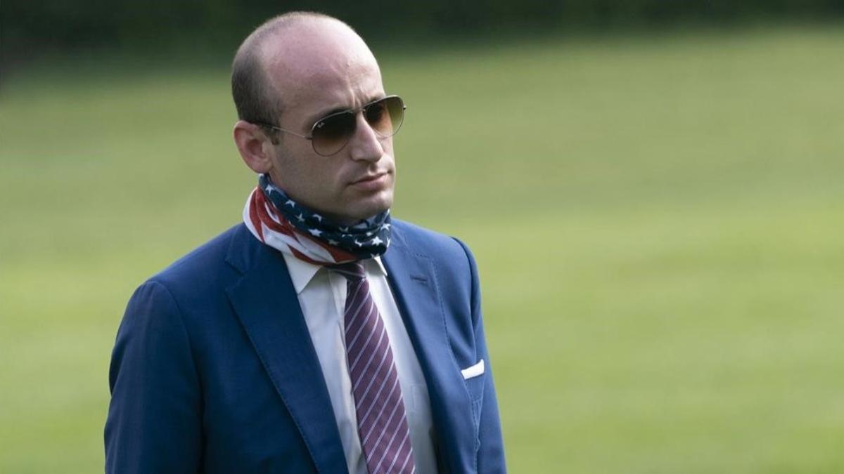 El asesor de Trump, Stephen Miller.