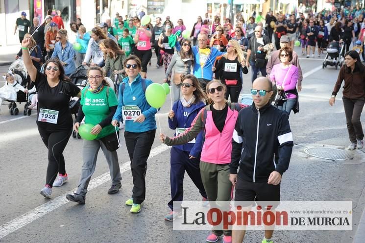 2.000 personas marchan contra el cáncer en Murcia