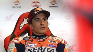 Marc Márquez sigue recuperándose de su lesión en el nervio óptico