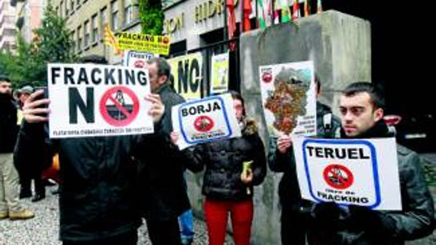 Protesta contra el &#039;fracking&#039;