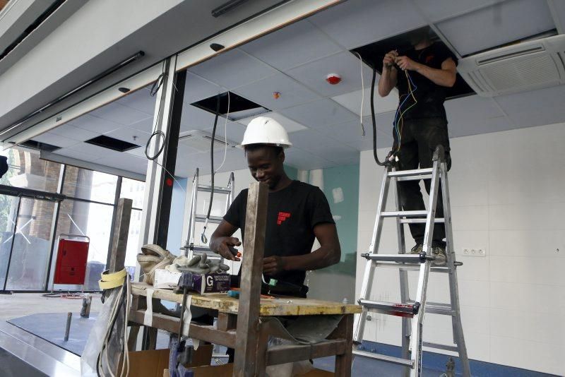 Las obras del Mercado Central avanzan