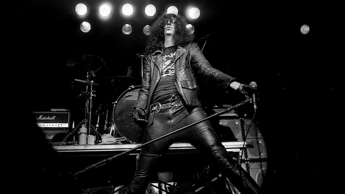 Ramones en uno de sus conciertos en Arena Auditorium.
