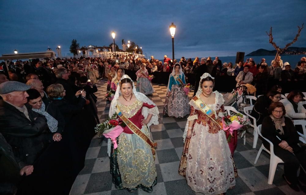 Ofrenda de flores en Benidorm