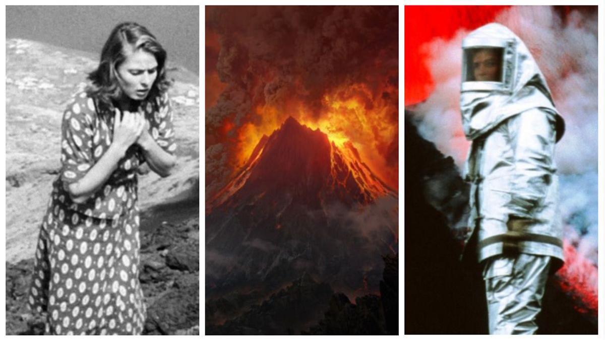 Imágenes de ’Stromboli’, ’El señor de los anillos’ y ’Dentro del volcán’.
