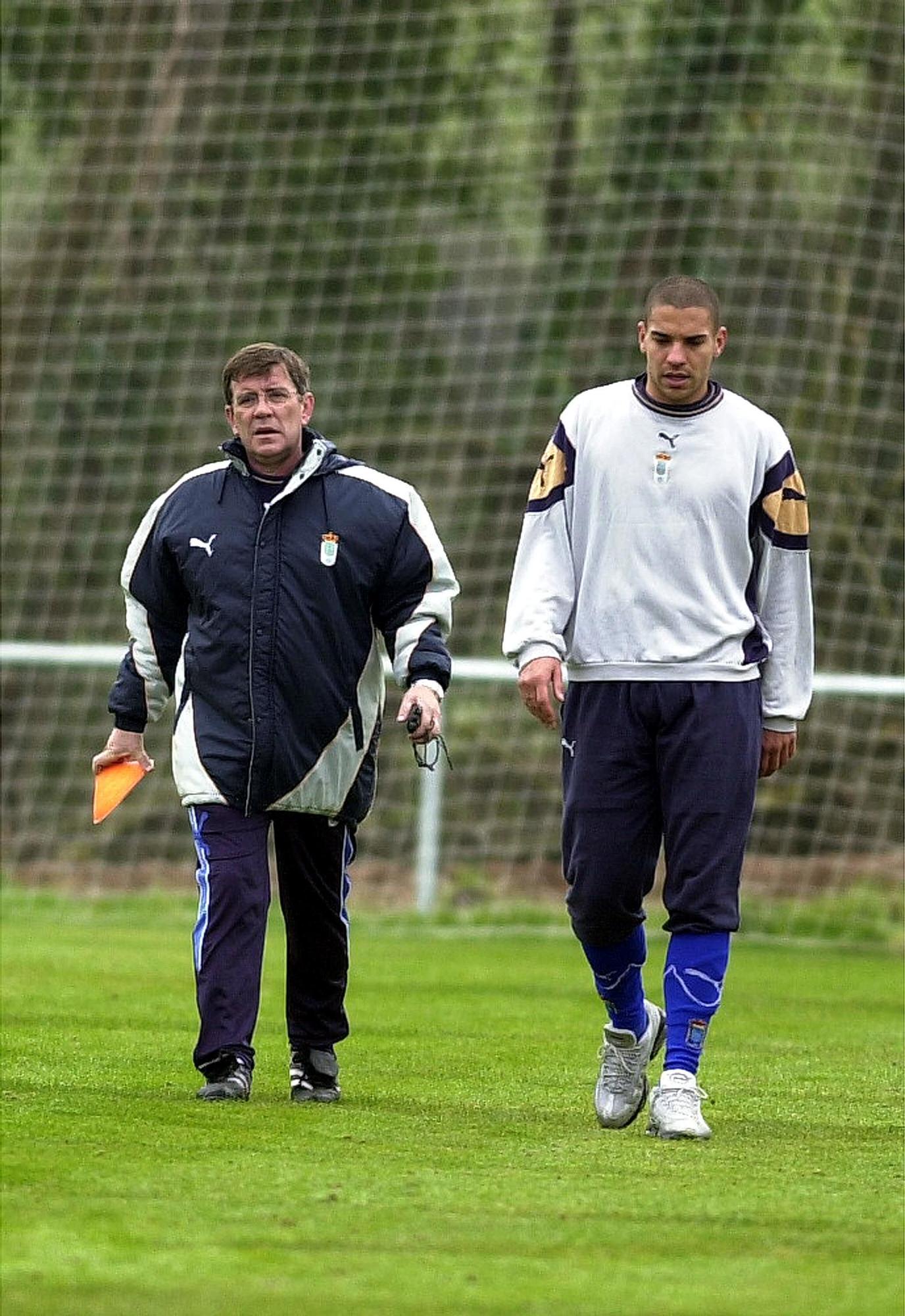 El paso de Collymore por el Oviedo, en imágenes