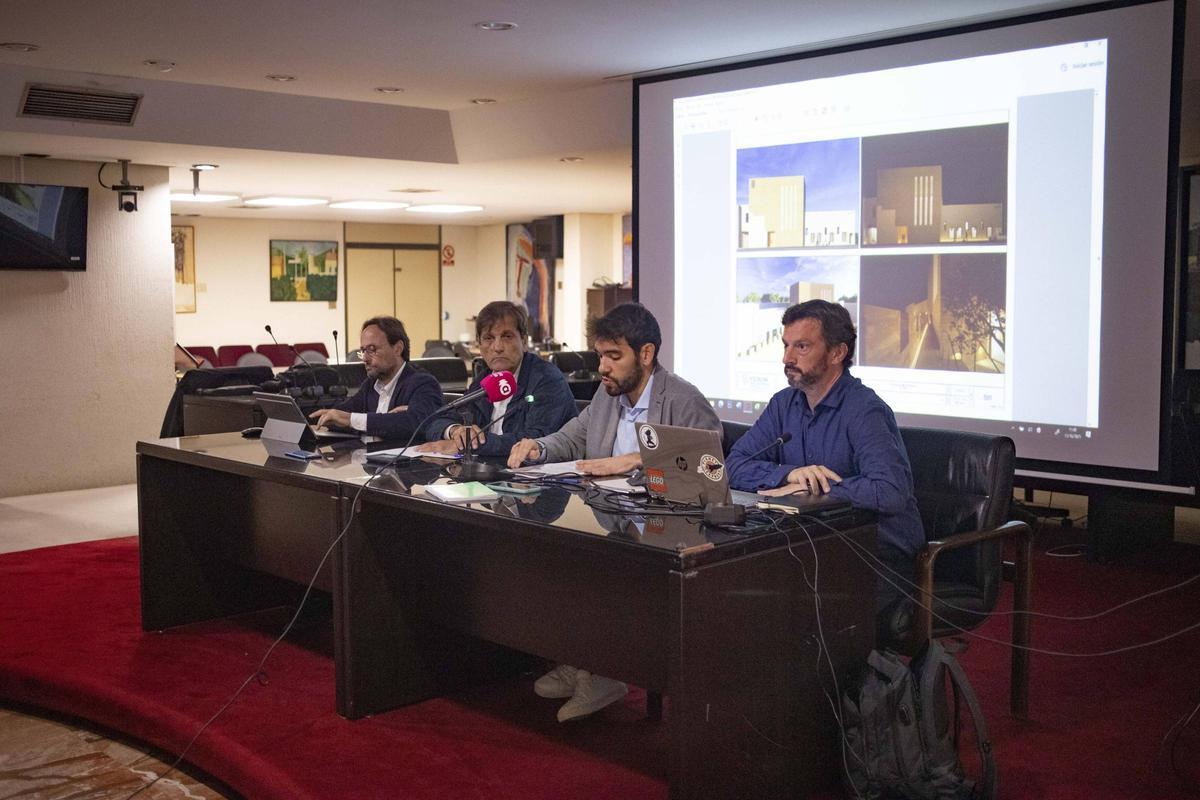 Santiago Tormo, Alfons Domínguez, Andrés Gomis y Rubén Bodewig.