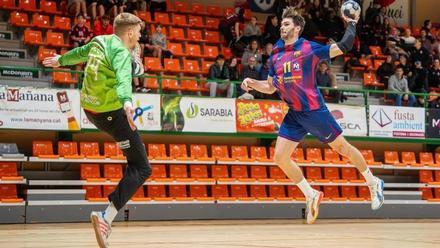 Djordje Cikusa rayó a buen nivel en ataque y en defensa