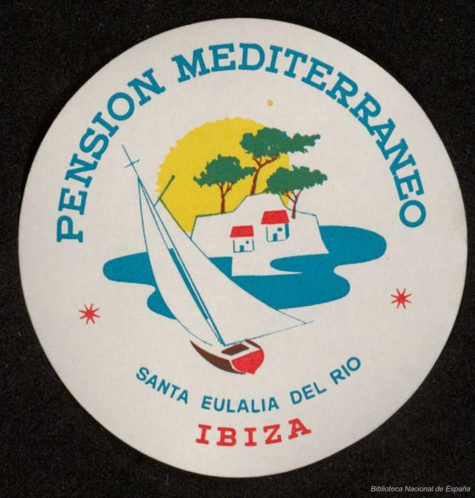 Publicidad de los hoteles de Ibiza antes de las redes sociales