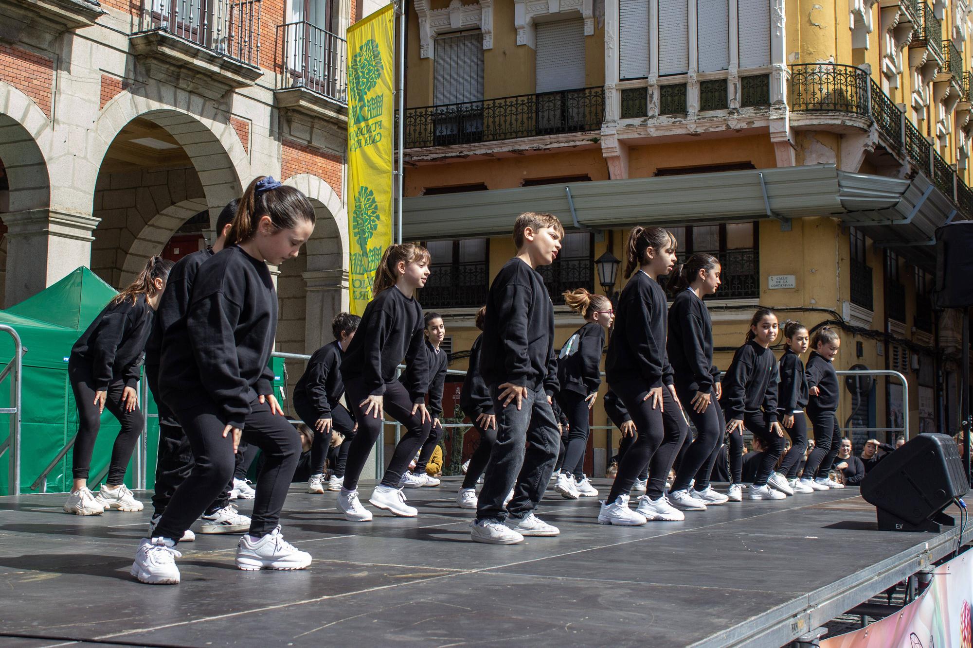 GALERÍA | Marcha solidaria por el autismo en Zamora: cuentos, magia y baile