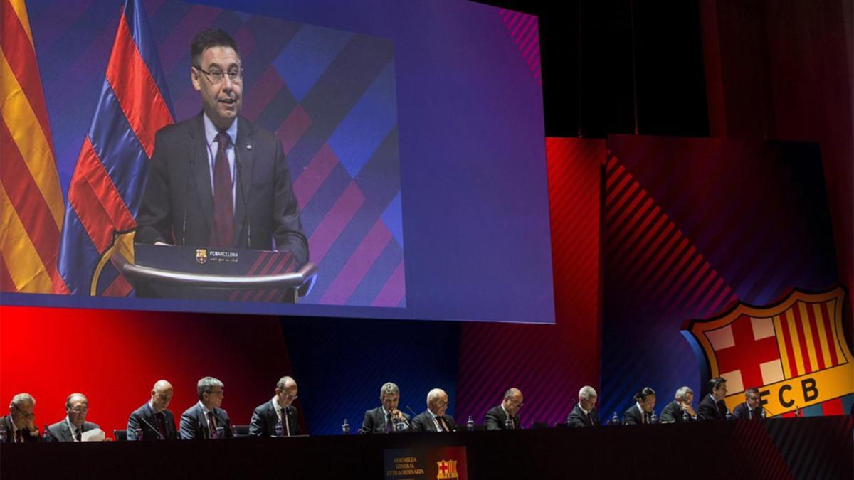 El Barça celebra su Asamblea de Compromisarios anual