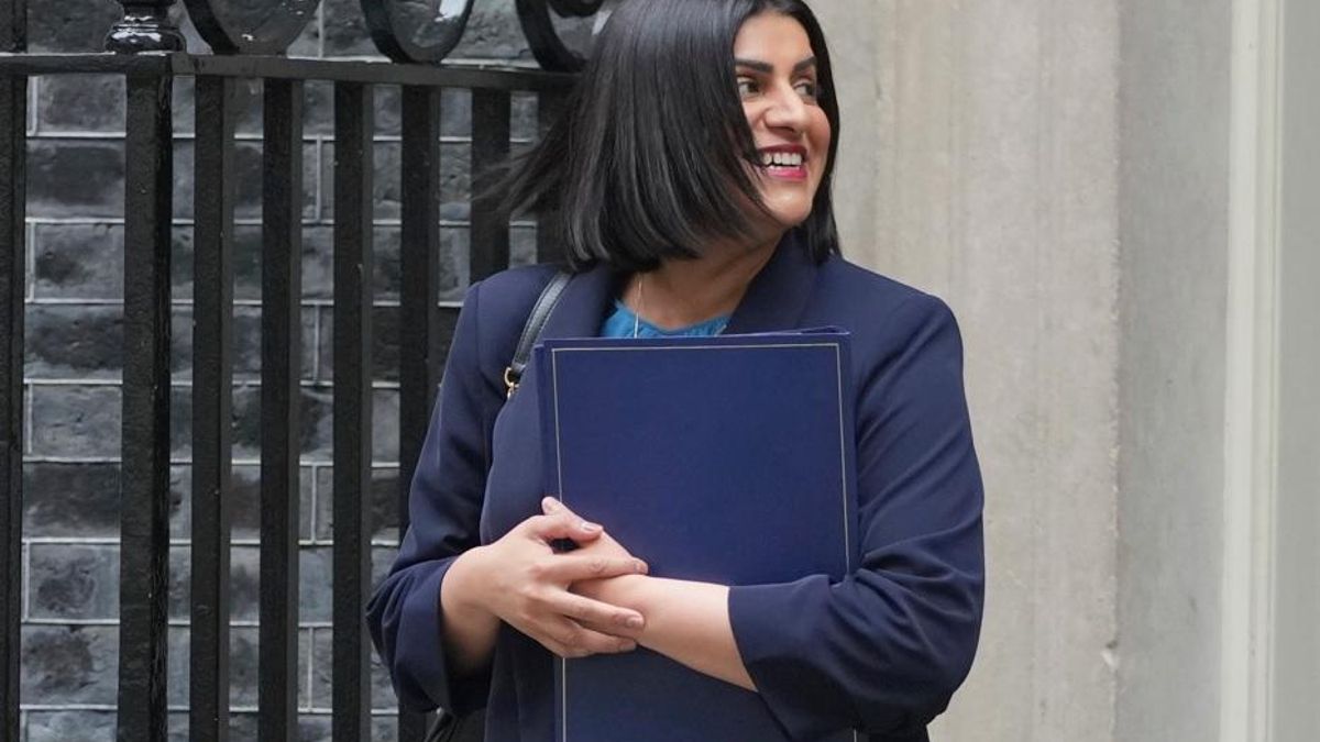 Shabana Mahmood, ministra de Justicia del Reino Unido.