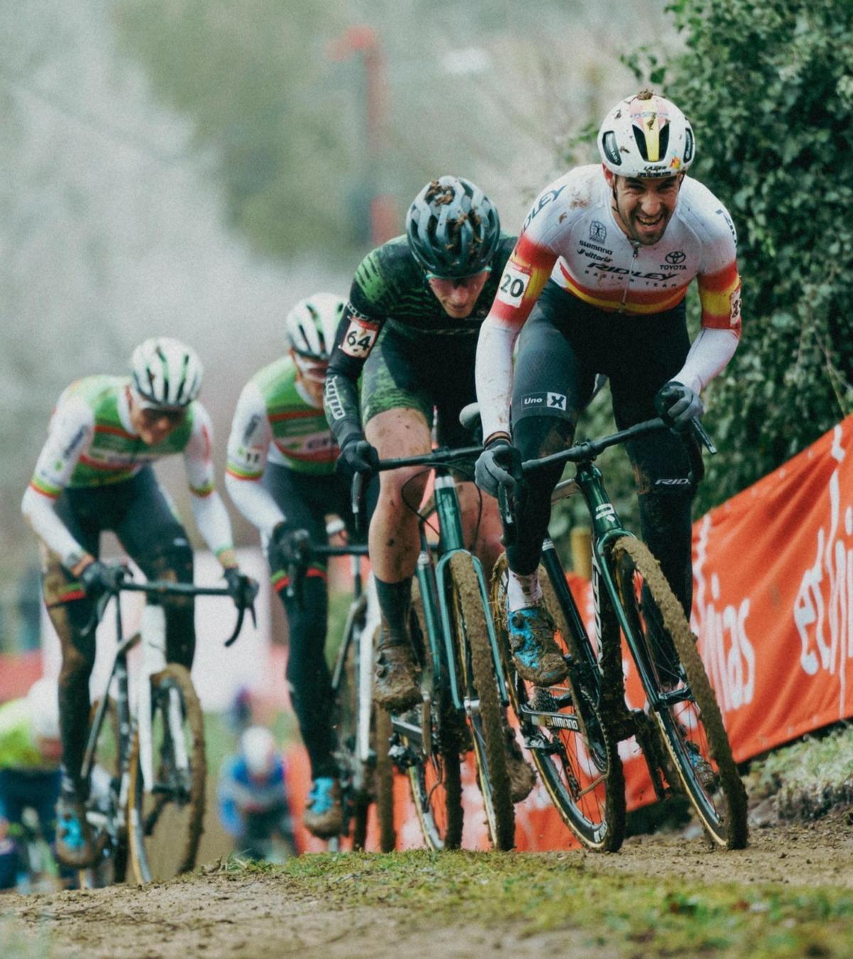 Felipe Orts, durante la prueba de Besançon.