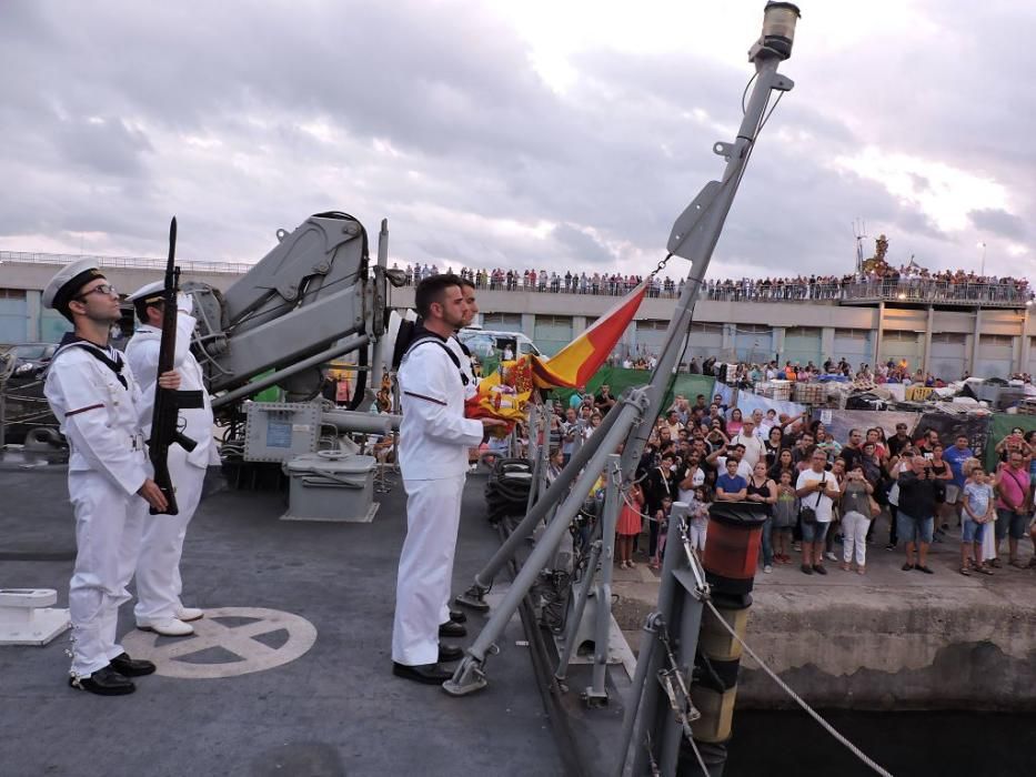 Jornada de puertas abiertas en Águilas con la Armada