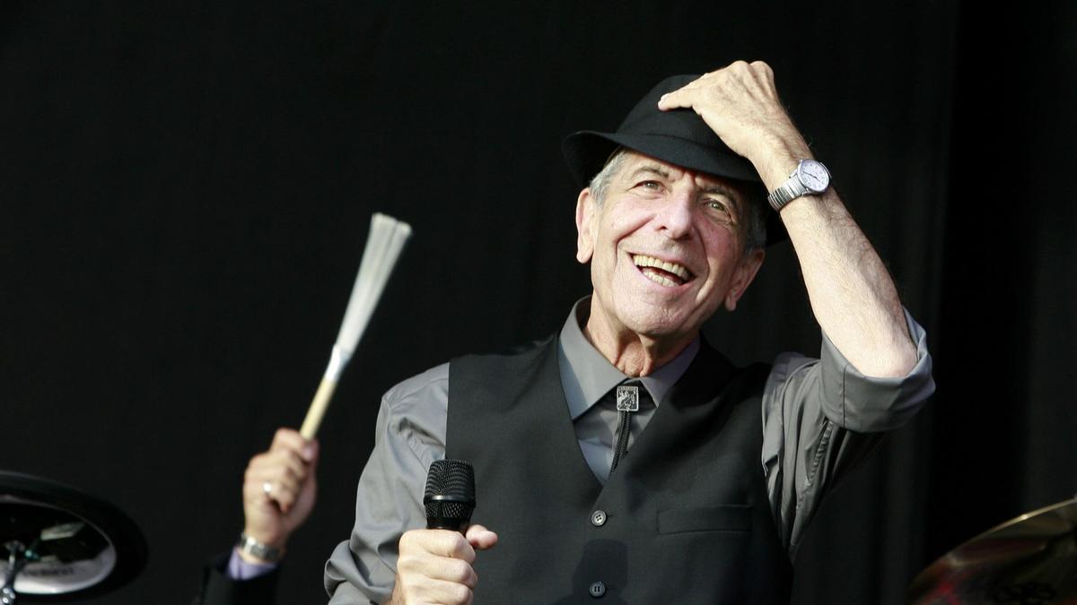 El músico, compositor y poeta canadiense Leonard Cohen