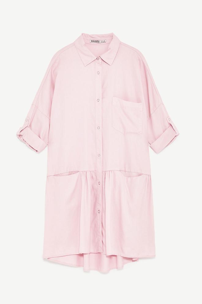 Disfraces fáciles para chica en Halloween: vestido rosa de Zara
