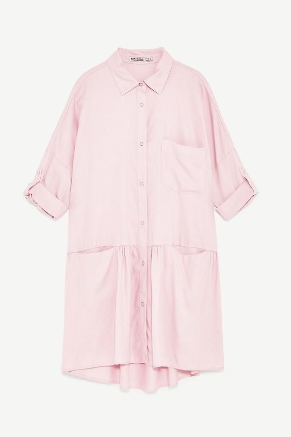 Disfraces fáciles para chica en Halloween: vestido rosa de Zara