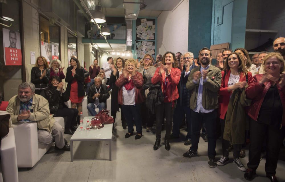 Elecciones autonómicas y generales: Noche electoral en la Comunitat Valenciana