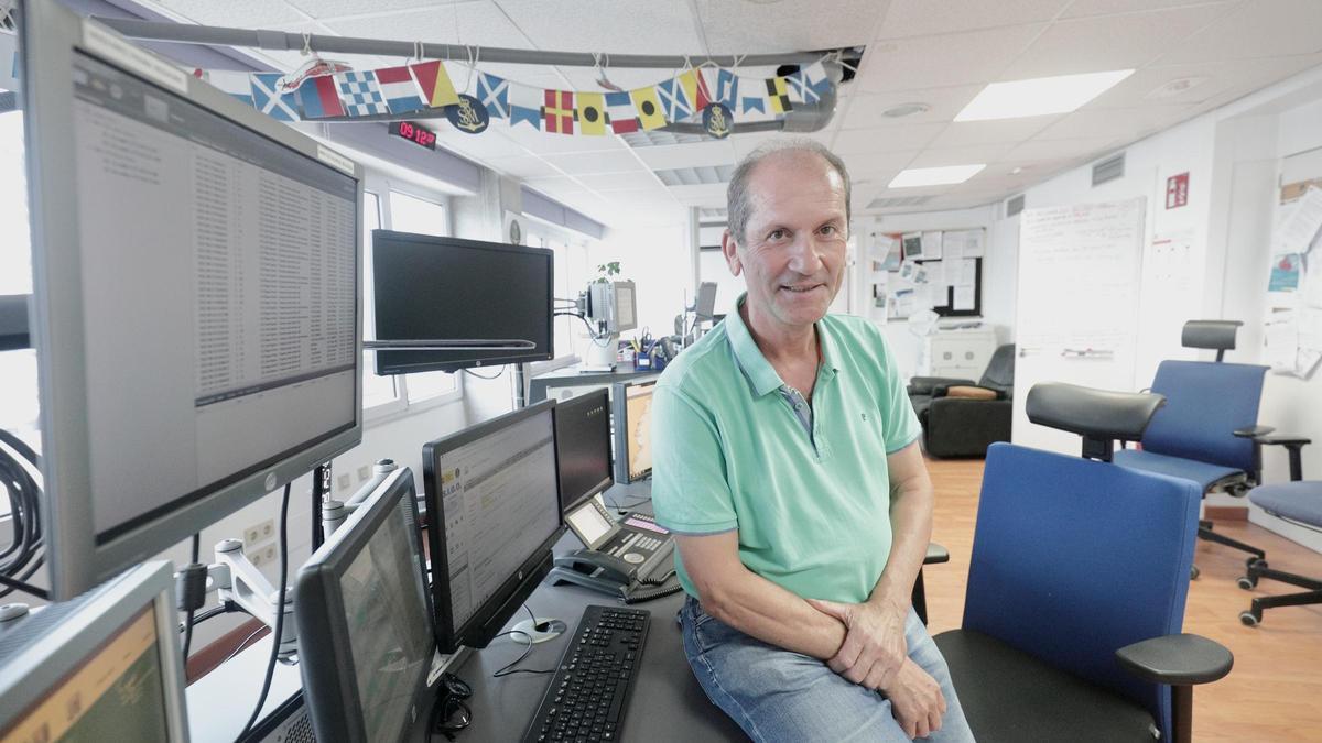 Miguel Félix Chicón, exjefe del Centro de Salvamento Marítimo de Palma.