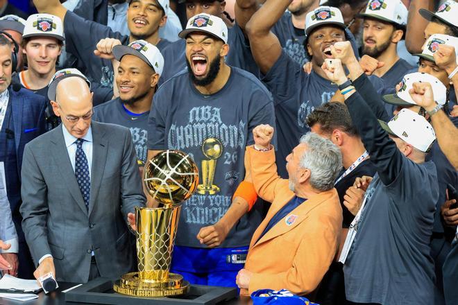 Els Knicks conquereixen el seu primer títol de l’NBA en 53 anys amb triomf final davant els Spurs
