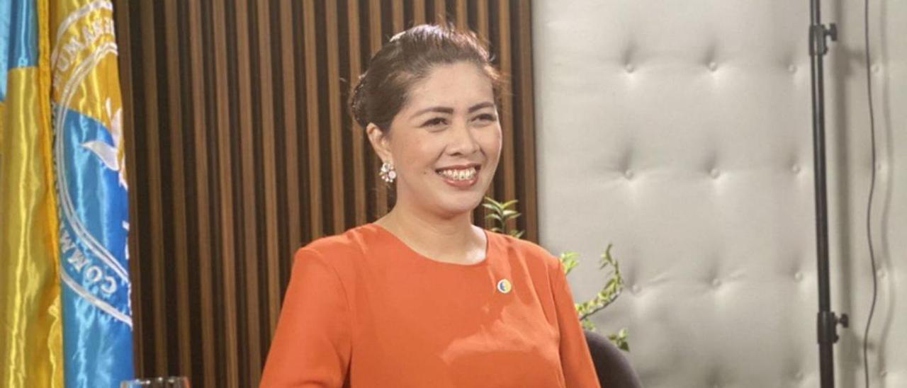Jacqueline de Guia, directora ejecutiva de la Comisión de Derechos Humanos filipina.