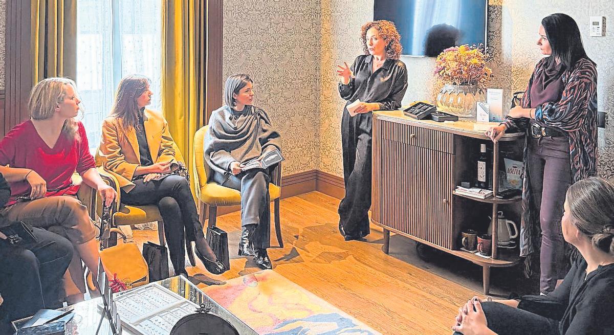 Begoña y Paloma Marfil. Macarena Gea, Scherezade Villanueva, Marta Handrich